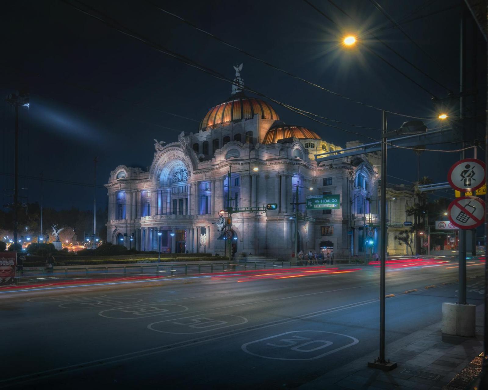 And architecture at night