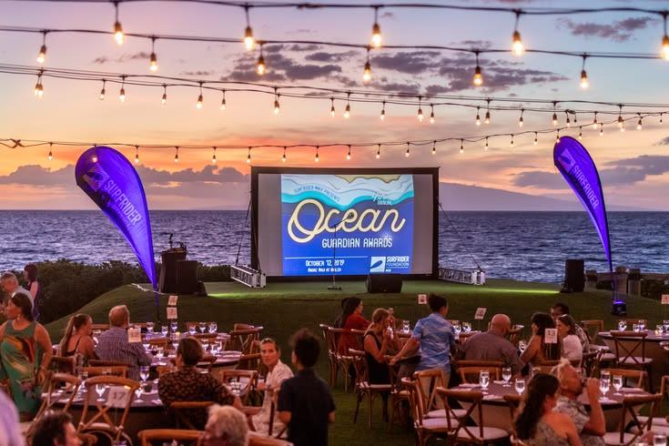 Beach-lawn awards gala