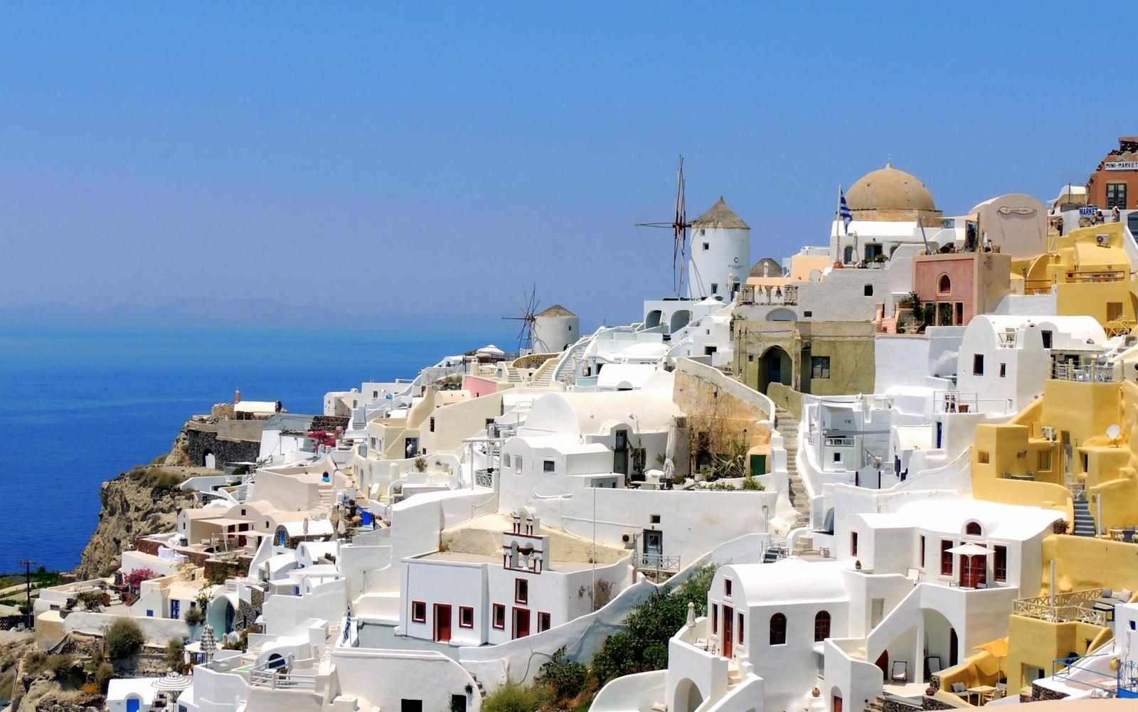 Semi Private Panoramic Tour To Santorini on day 13, Czechia + Austria + Hungary + Greece