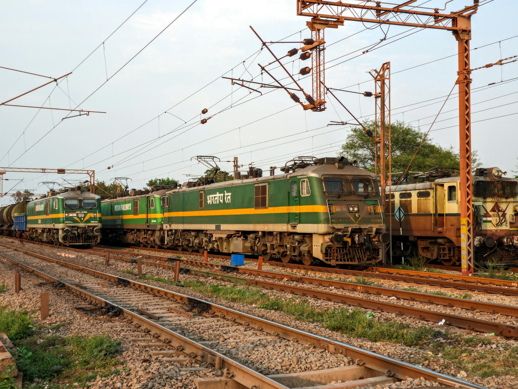 India at golden hour