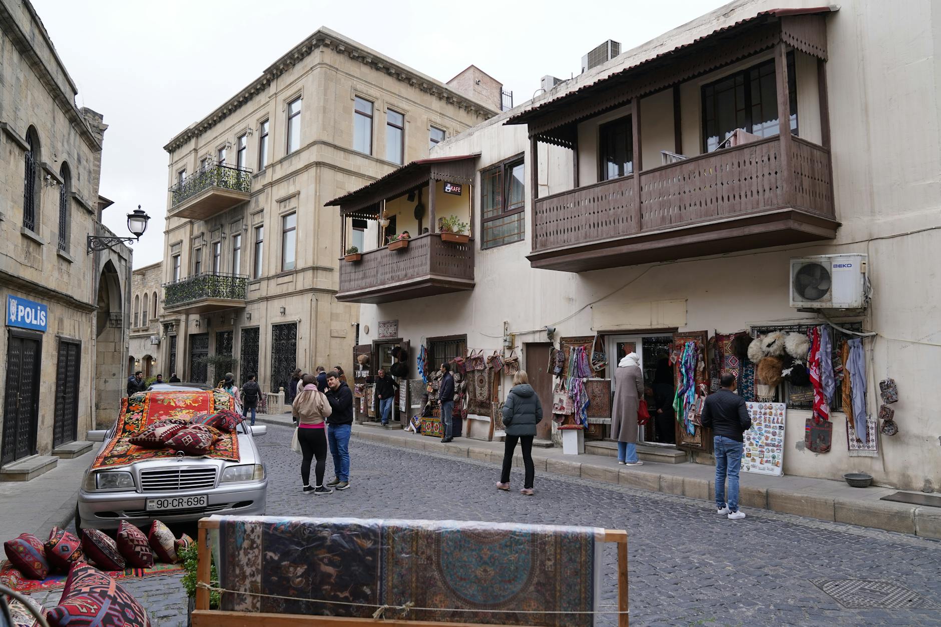Baku City Tour on day 4, Azerbaijan + Georgia