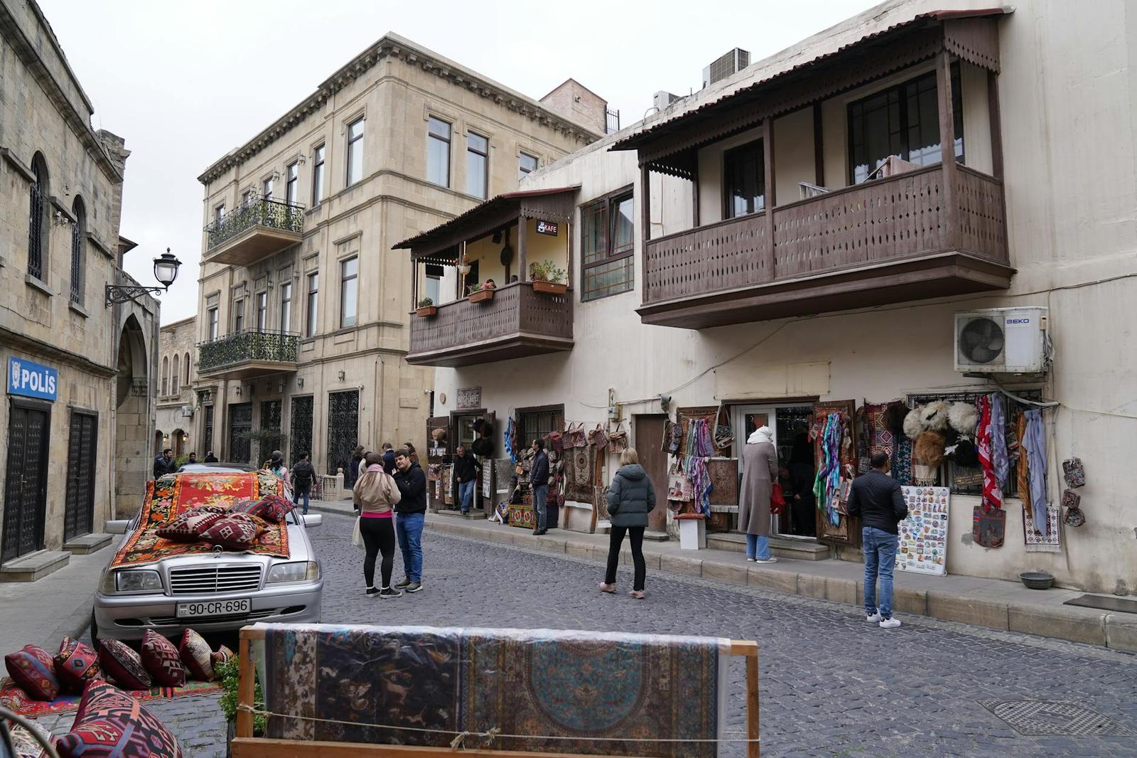 Baku City Tour on day 4, Azerbaijan + Georgia