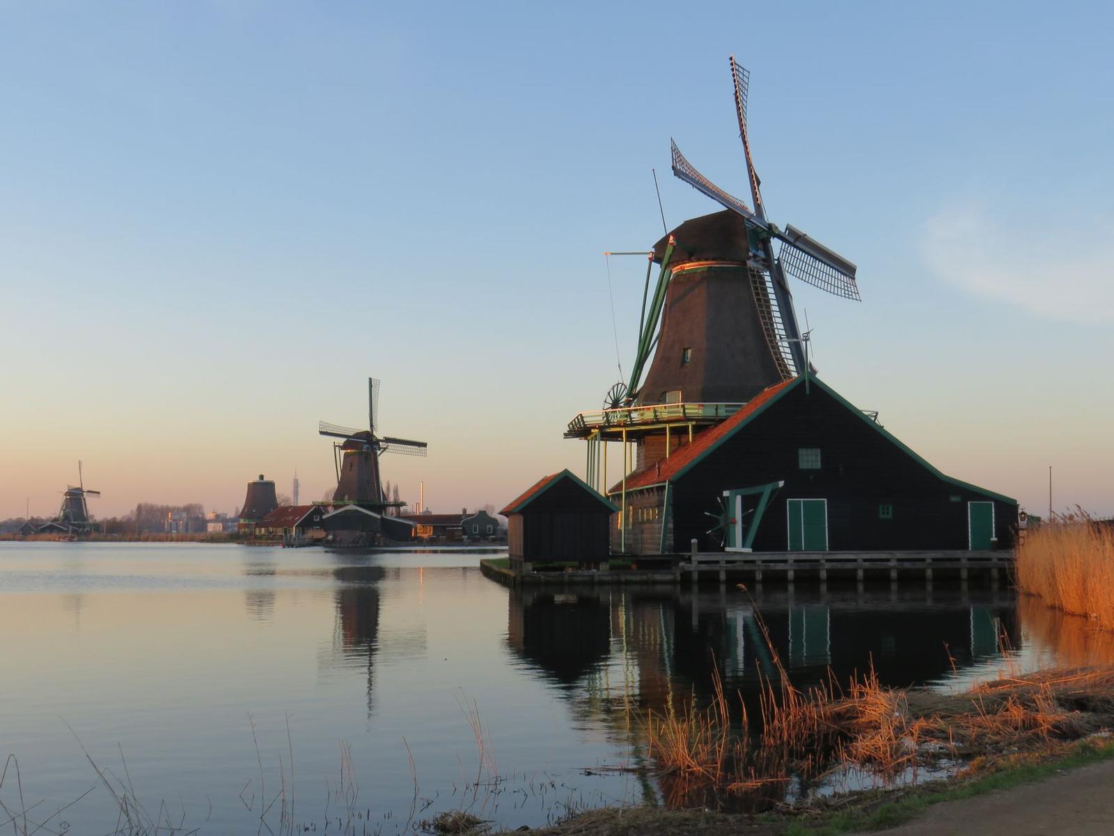 Windmills — Amsterdam, Belgium