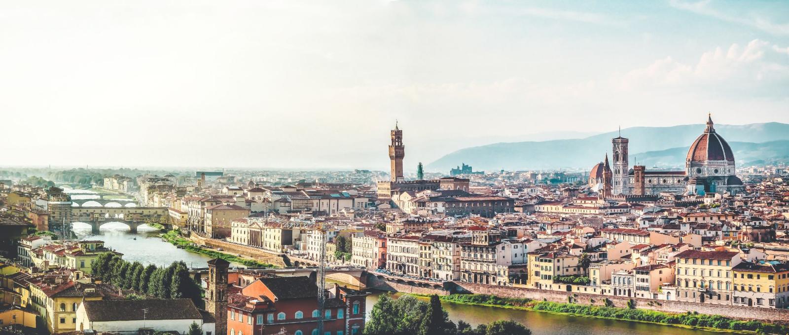 Venice To Florence on day 9, Netherlands + France + Switzerland + Italy