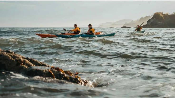 Sea-kayak crossings