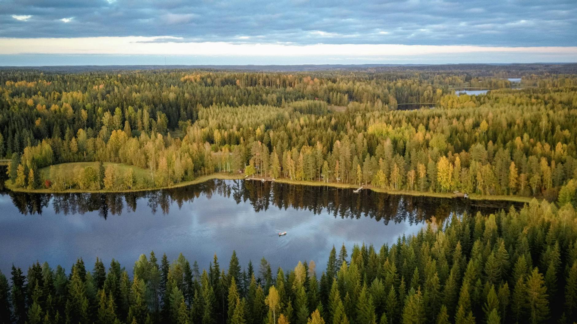 Finland from above