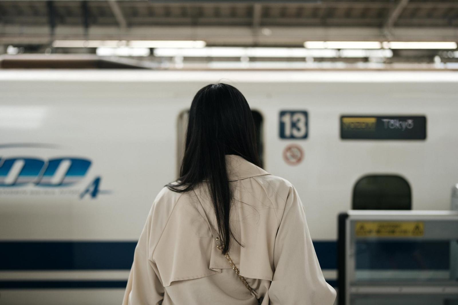 Bullet Train Kyoto-Tokyo, Japan