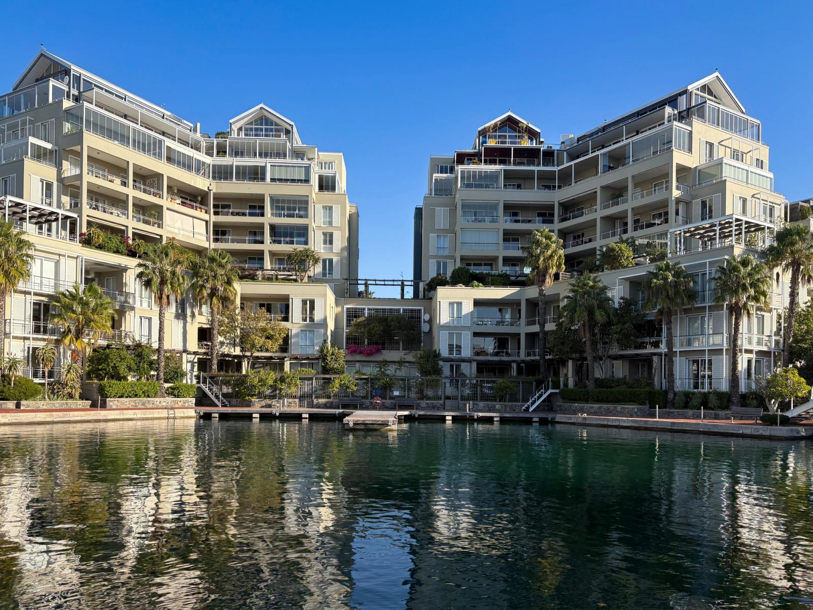 Luxurious waterfront apartments in Cape Town featuring scenic views