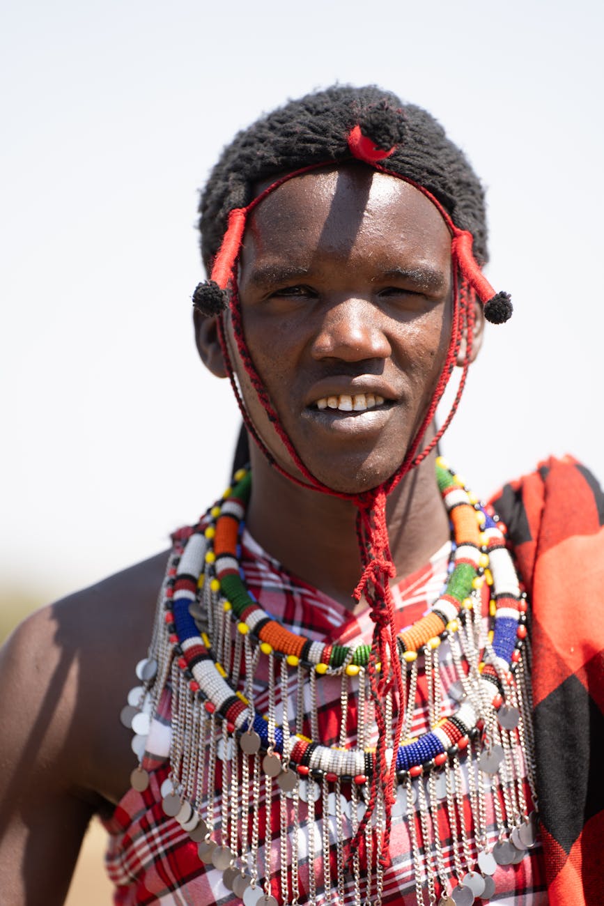 A portrait moment in Kenya