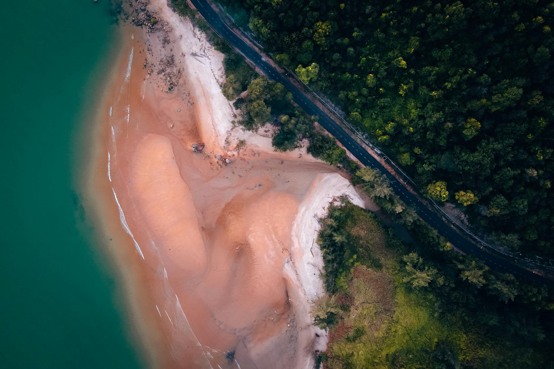 Singapore + Malaysia from above