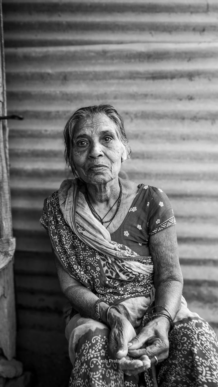 A portrait moment in India