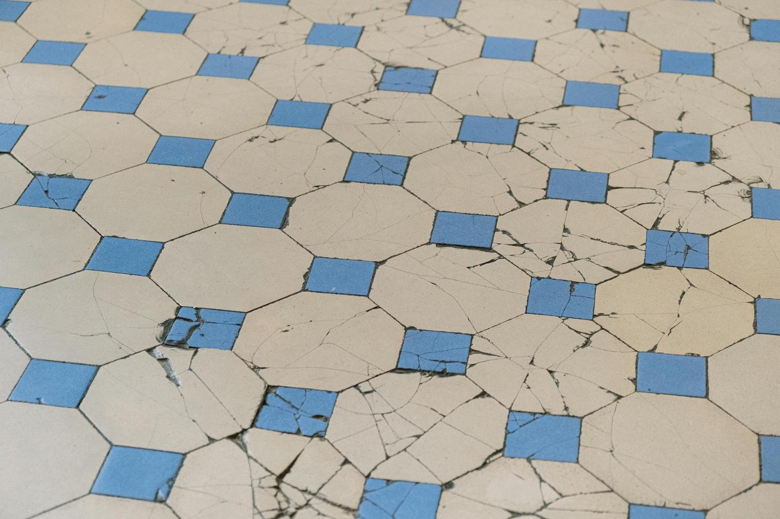 Gaud broken tile — Barcelona, Spain