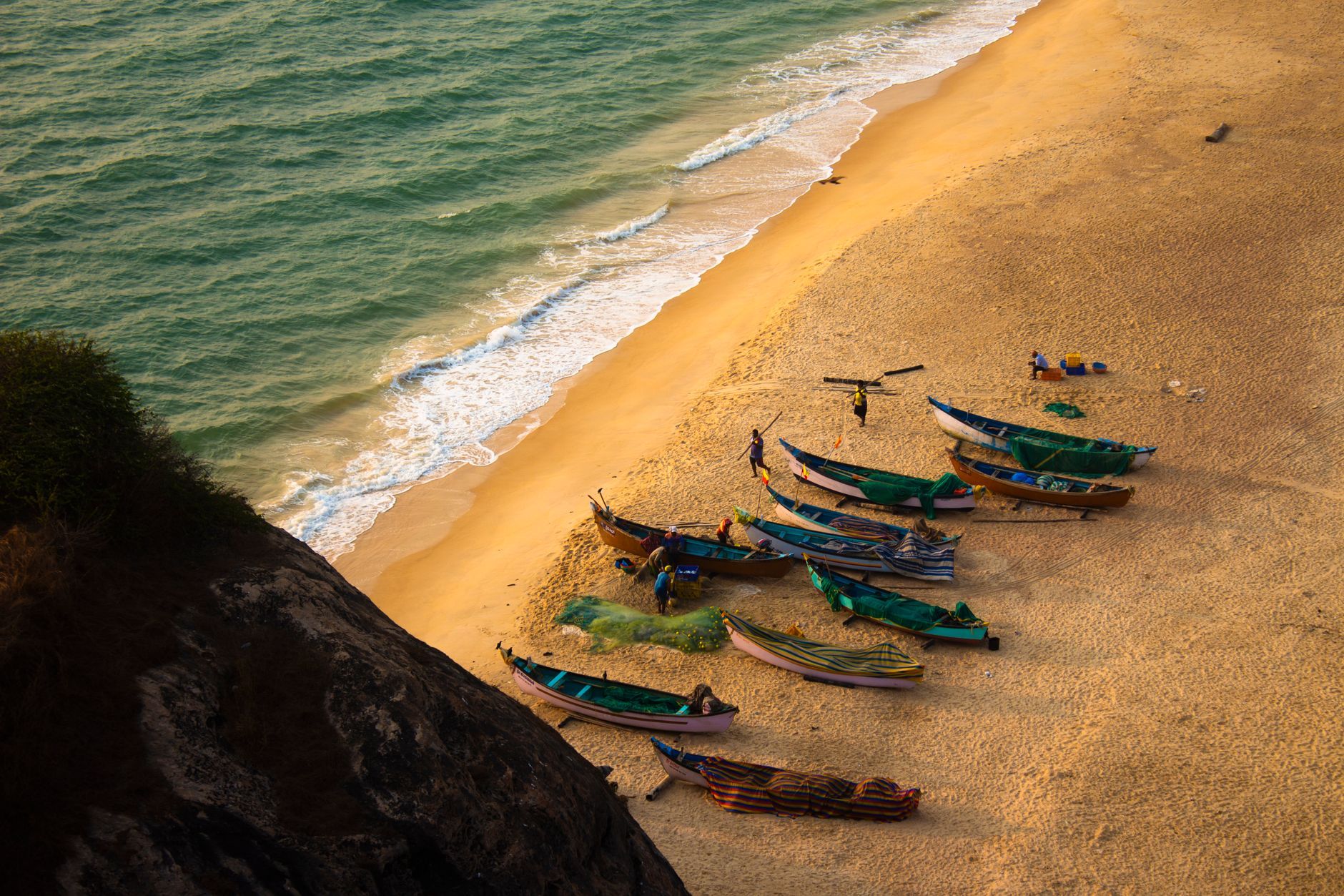 India from above