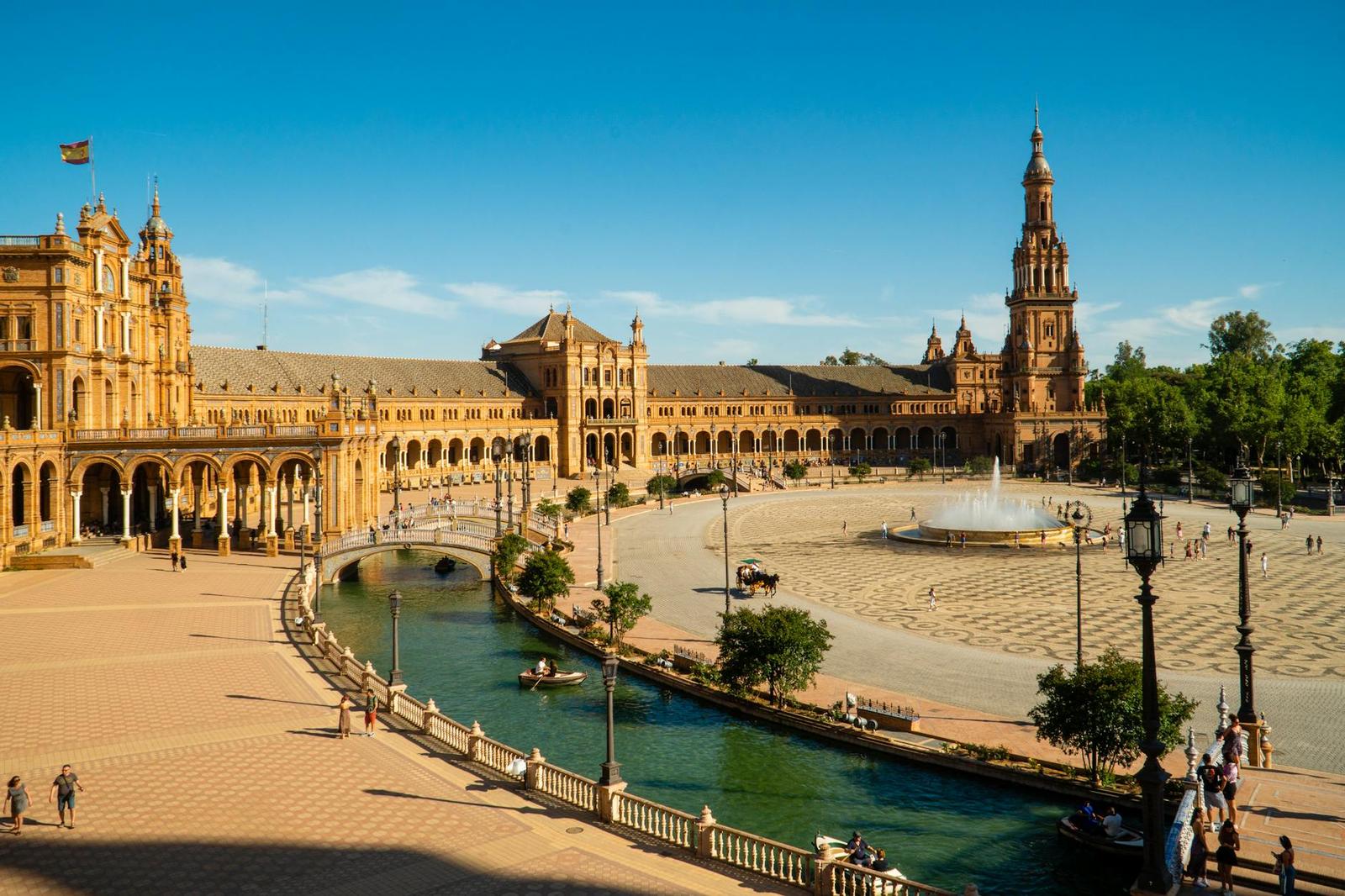 Seville on day 12, Spain + Portugal