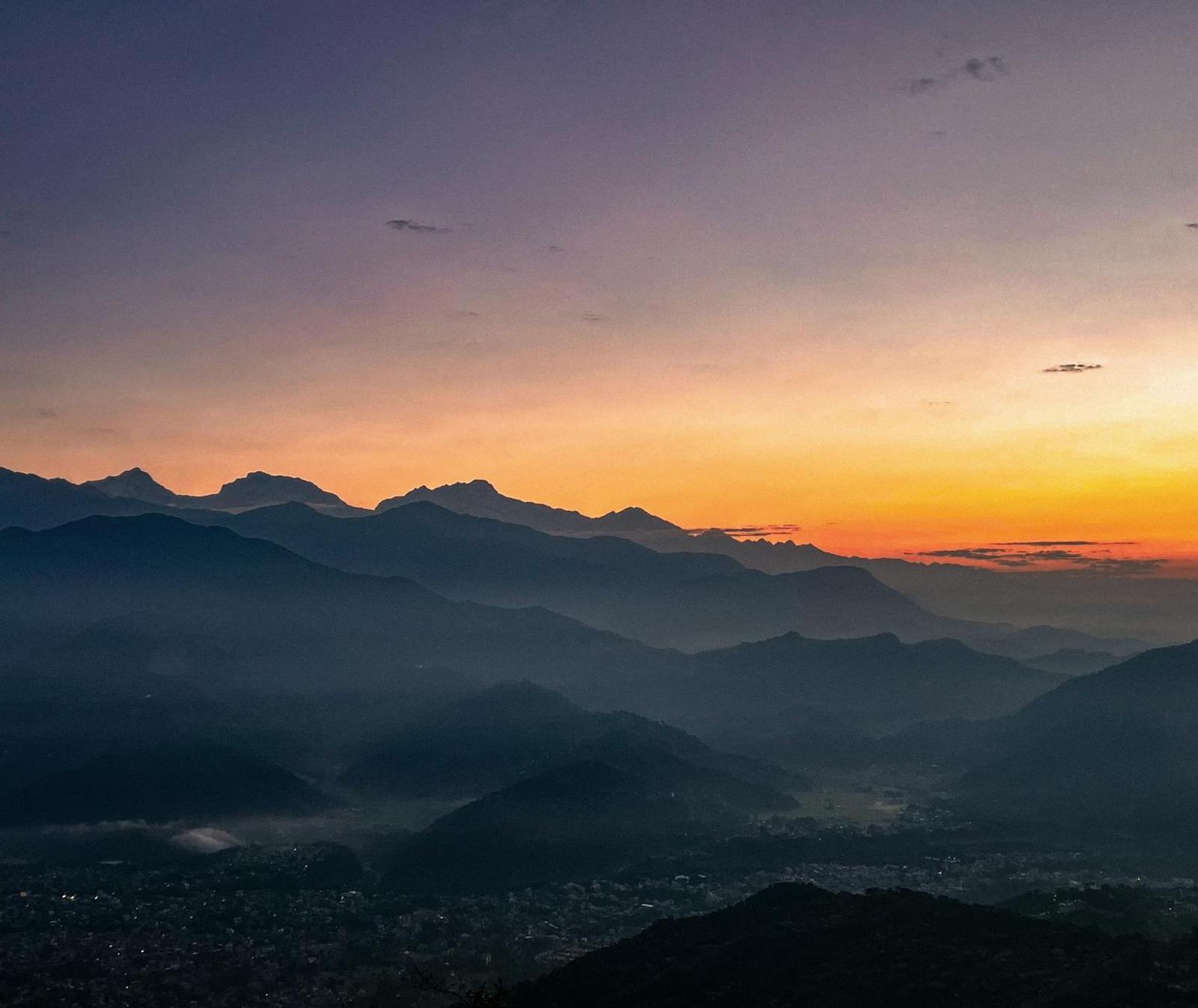 Sarangkot Sunrise, Nepal