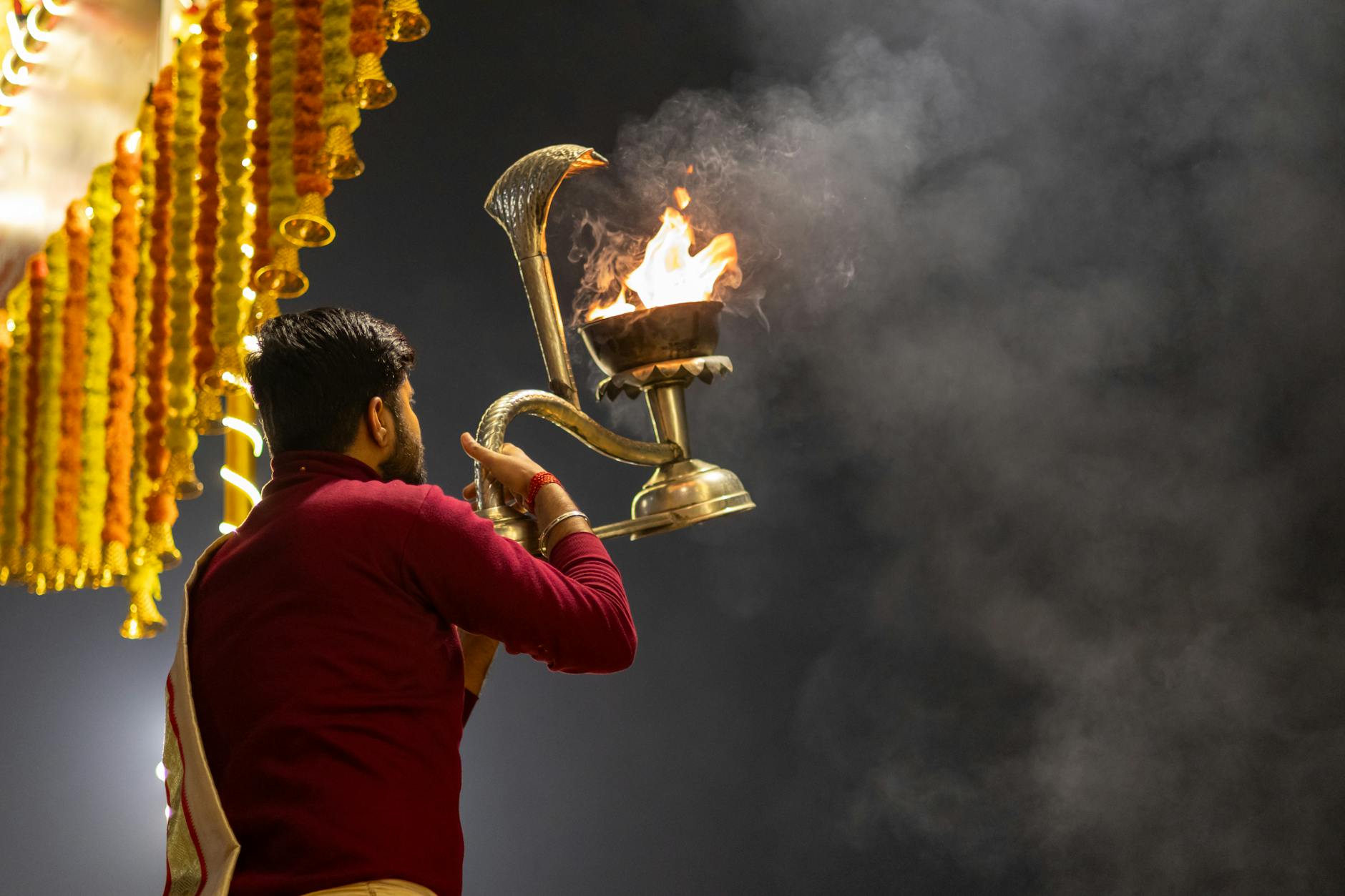 Ganga aarti — Varanasi, India