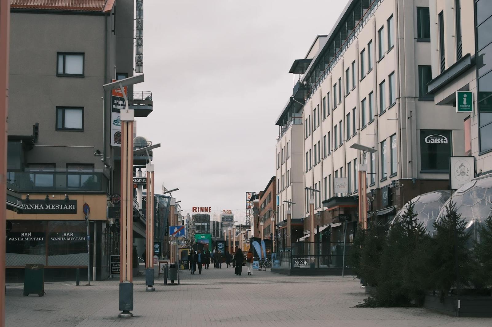 Rovaniemi on day 3, Finland