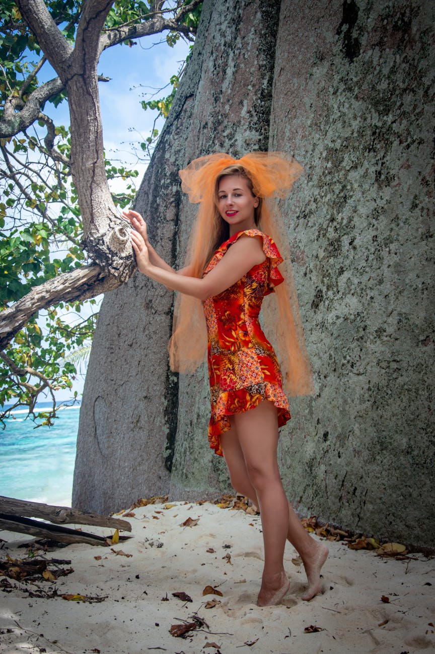 A portrait moment in Seychelles