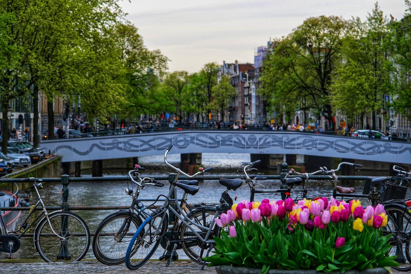 Amsterdam on day 10, Switzerland + France + Netherlands