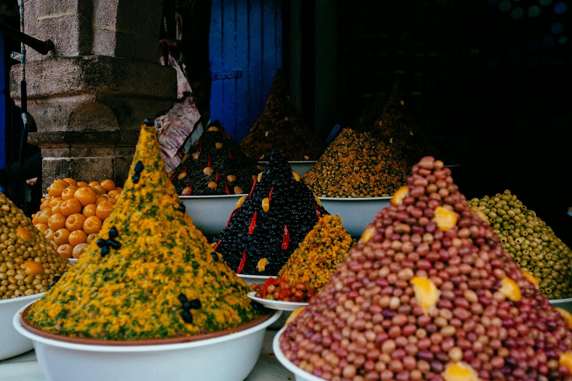 Traditional food of Morocco