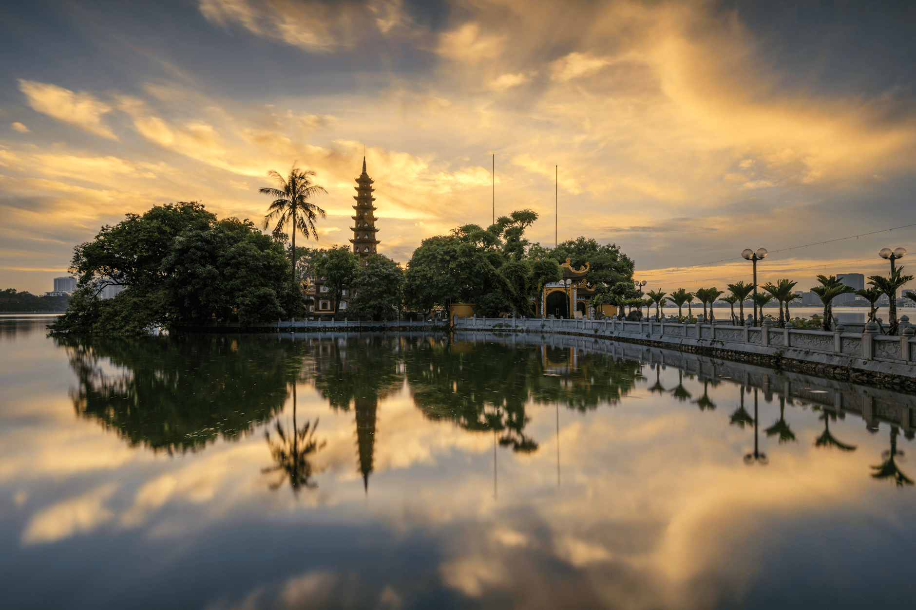 Vietnam at golden hour