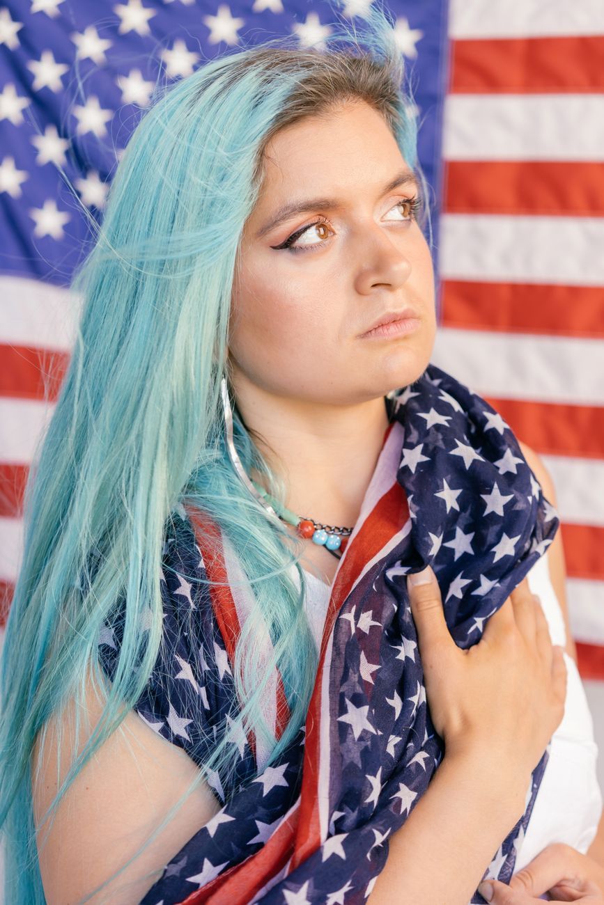 A portrait moment in USA
