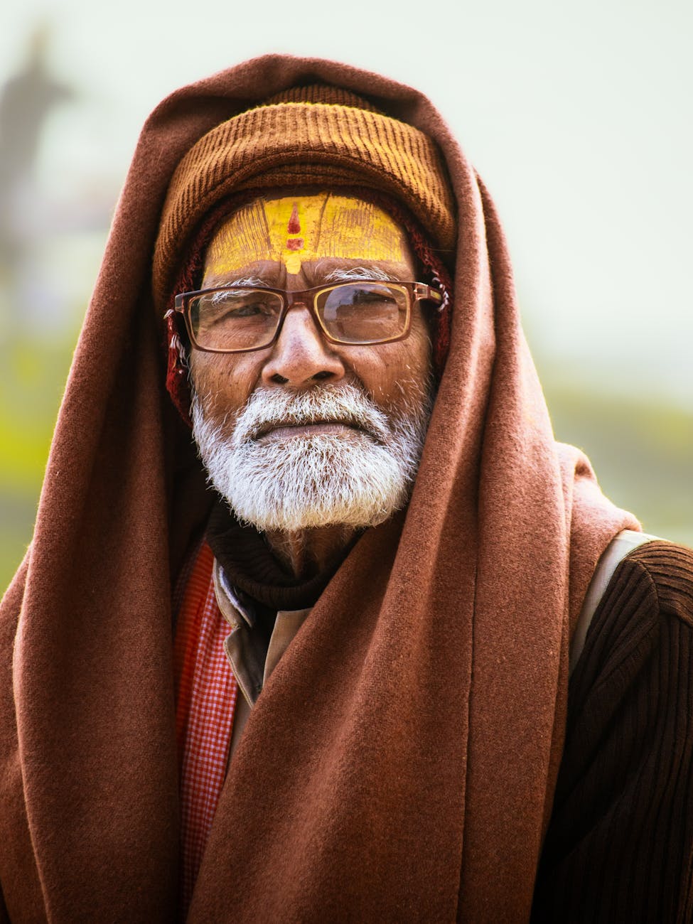 A portrait moment in India