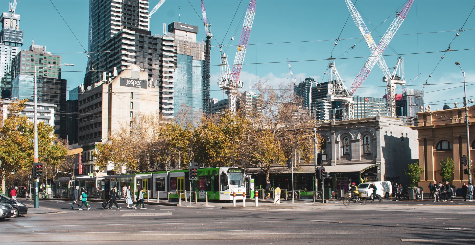 A hotel in Melbourne, Australia