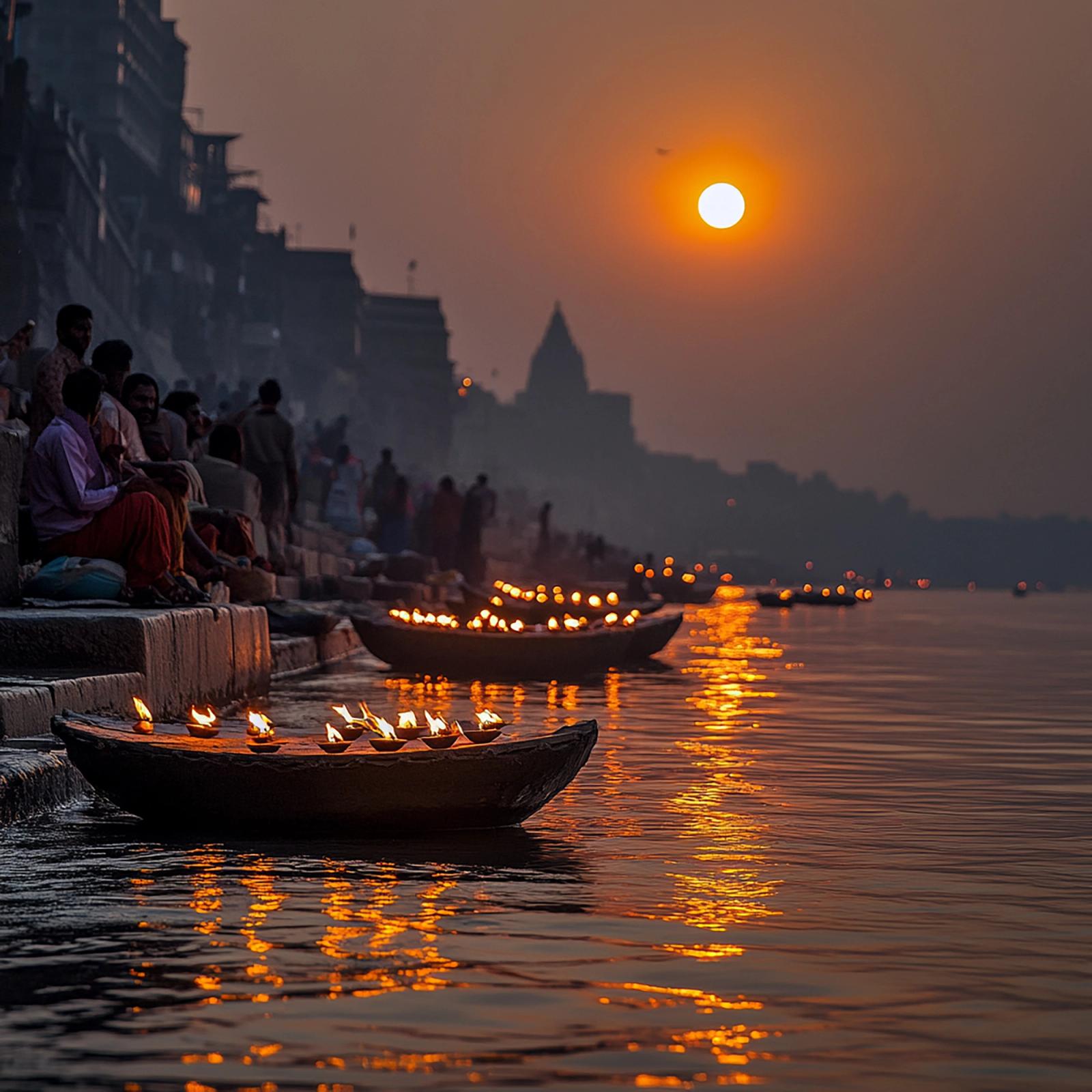 Sailing the Timeless Ganges & Cultural Evening