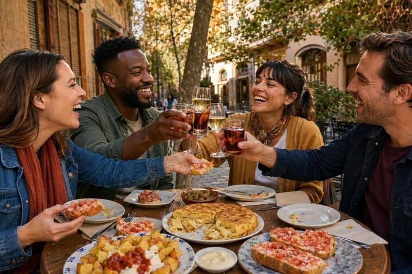 Tapas & cava walking trail