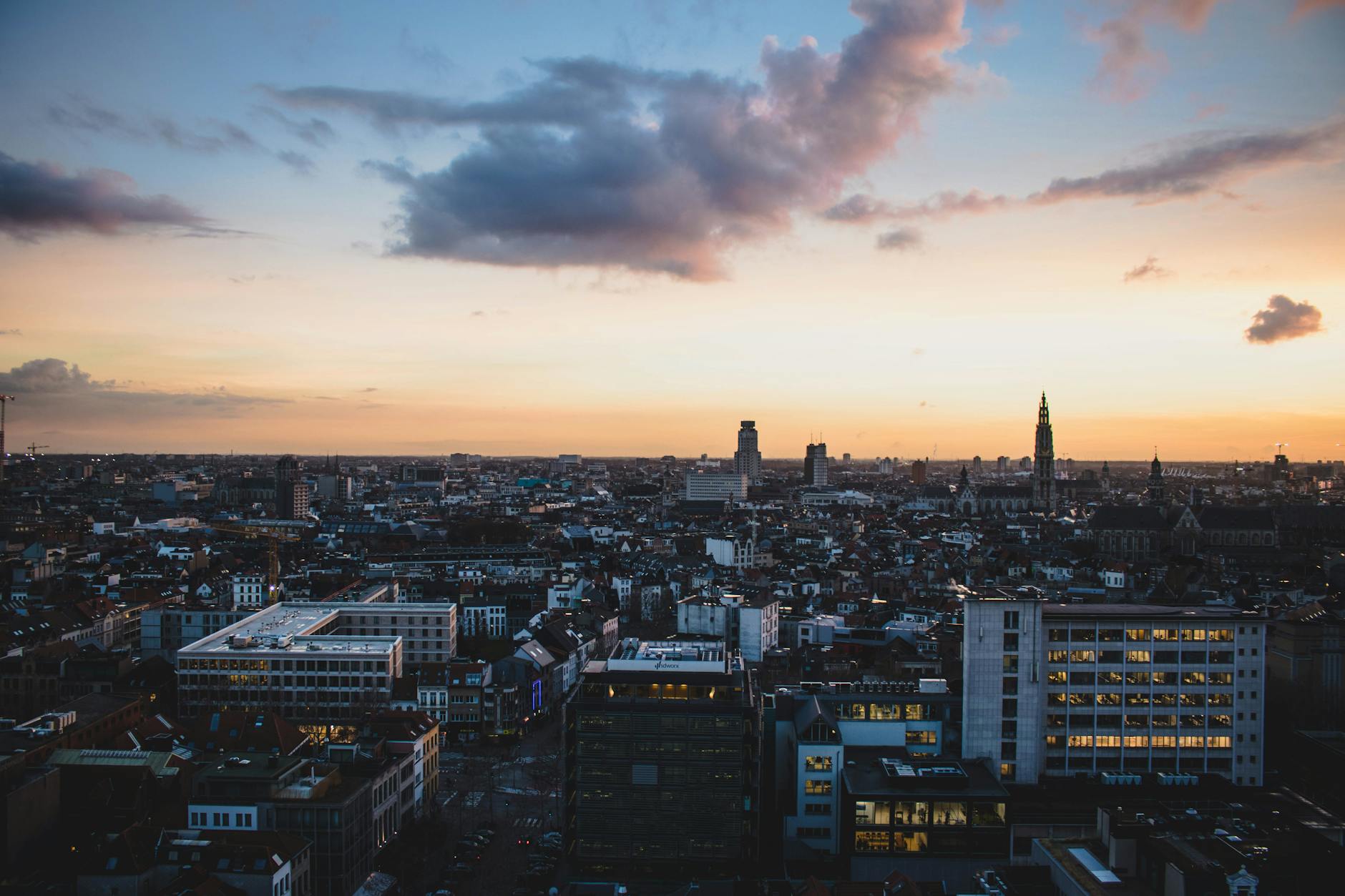 Netherlands + Belgium + France + Switzerland at golden hour