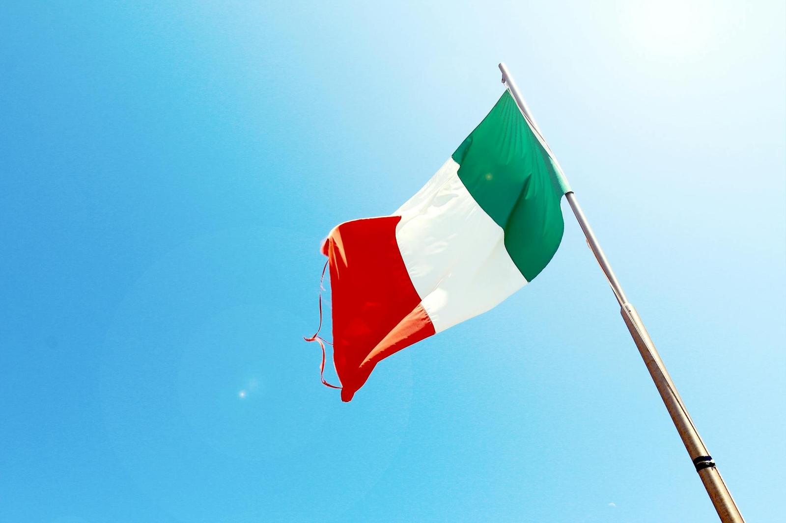 Italy on day 1, Italy + Switzerland + France + Netherlands + Belgium