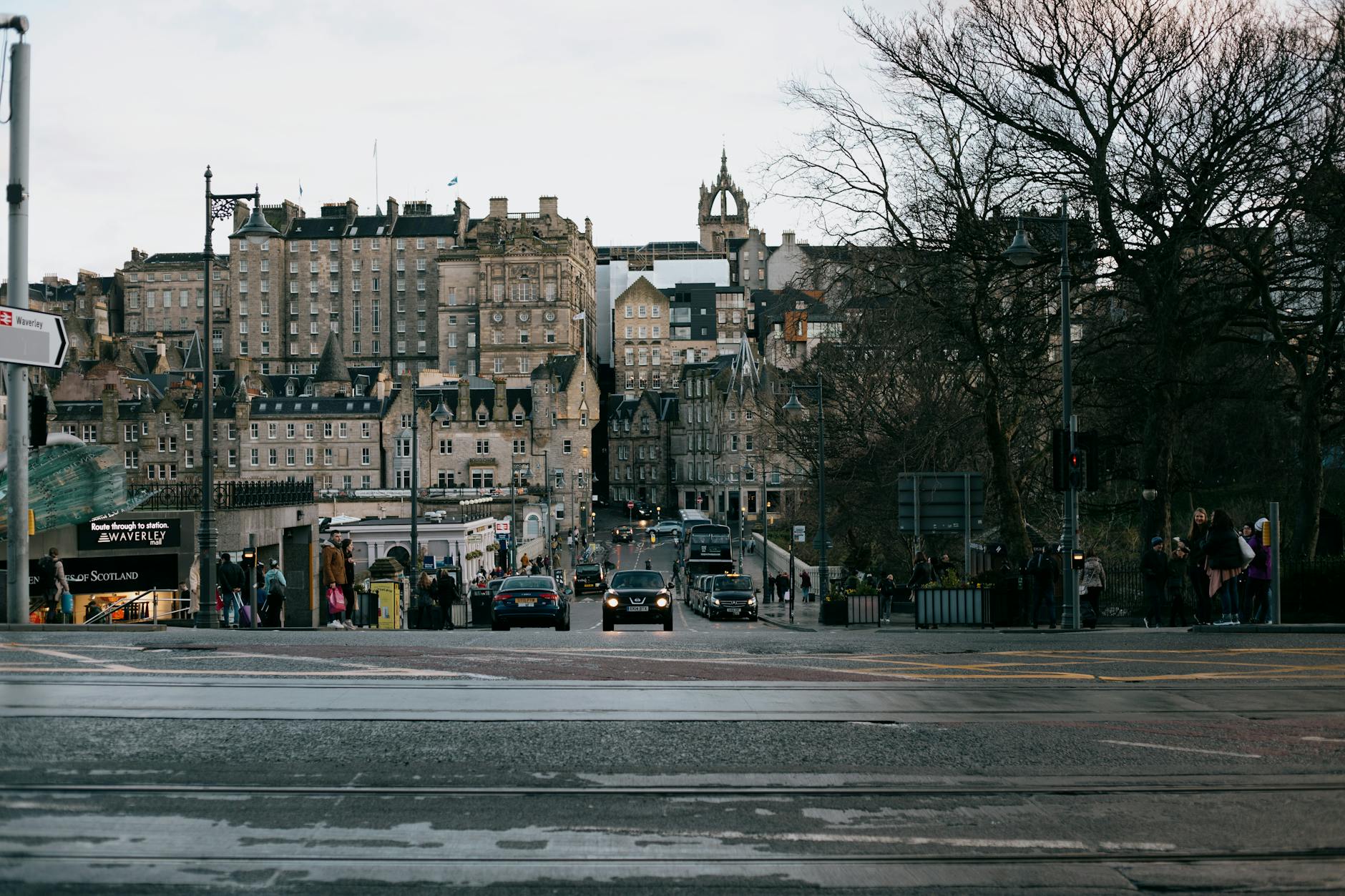 Arrival In Edinburgh on day 1, UK