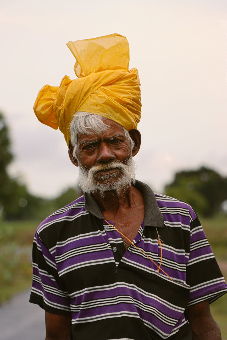 A portrait moment in India