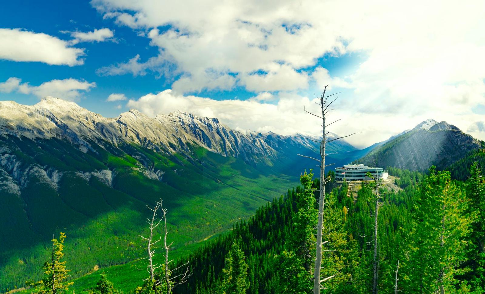 Banff Gondola Ride on day 4, Canada
