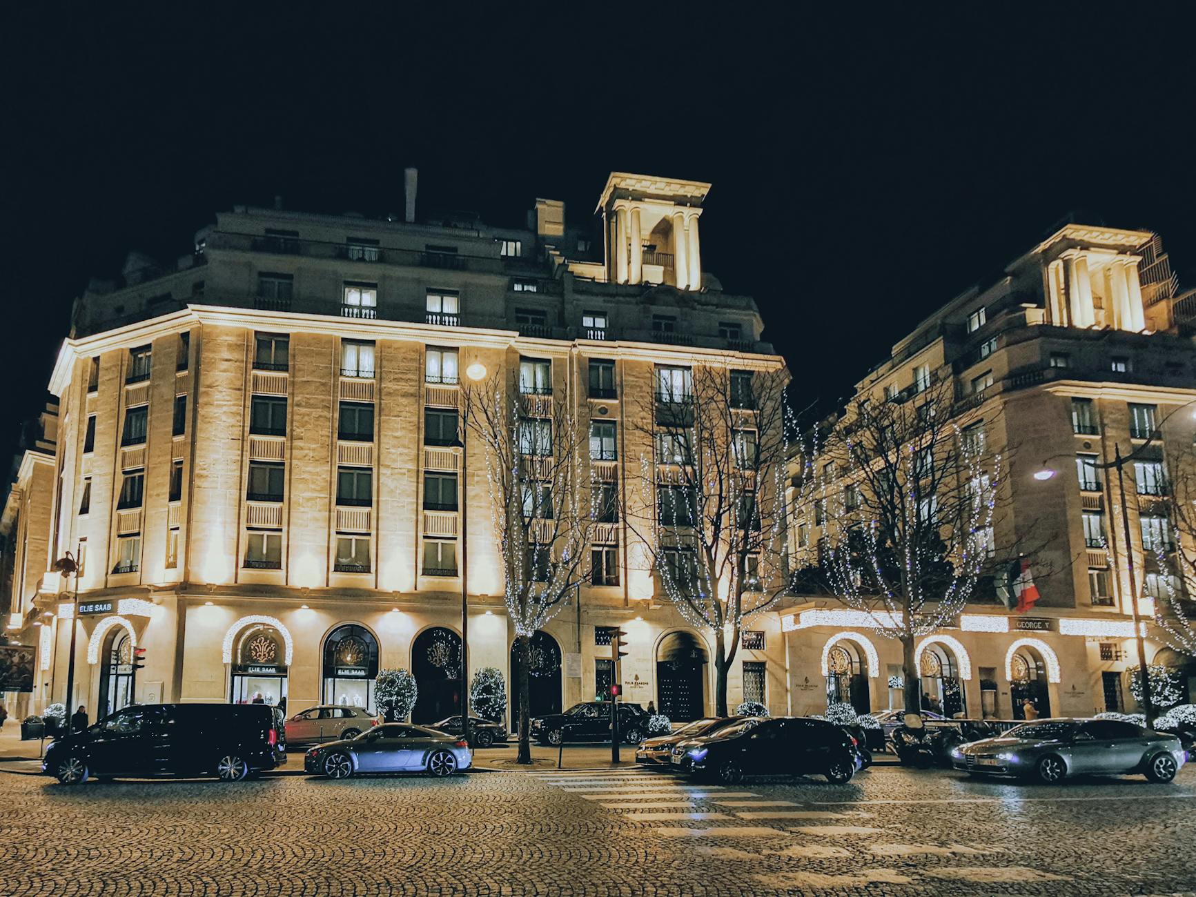 A hotel in Paris, Italy + Switzerland + France + Germany