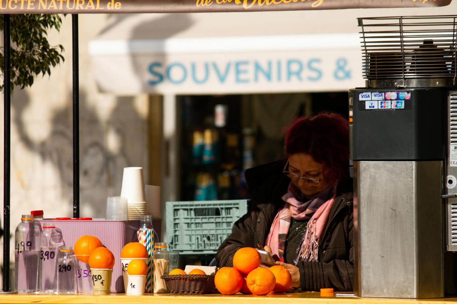 orange juice — Valencia, Spain