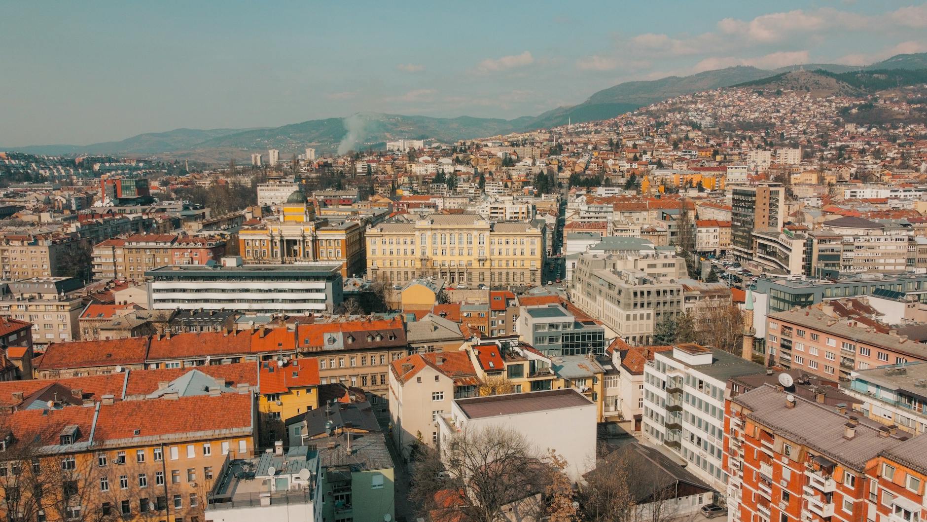 Guided City Tour Of Sarajevo on day 10, Bulgaria + North Macedonia + Albania + Montenegro + Croatia + Bosnia + Slovenia