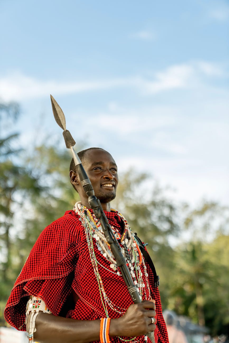A portrait moment in Kenya