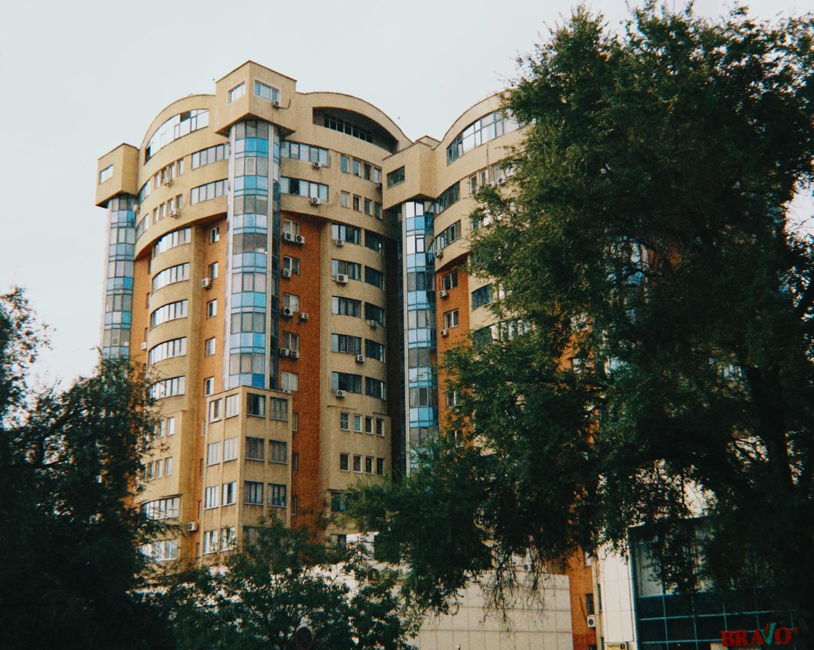A hotel in Almaty, Kazakhstan