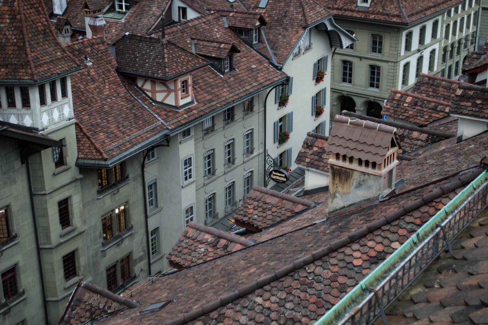 Explore the charming rooftops and classical architecture of Bern, Switzerland's historic capital