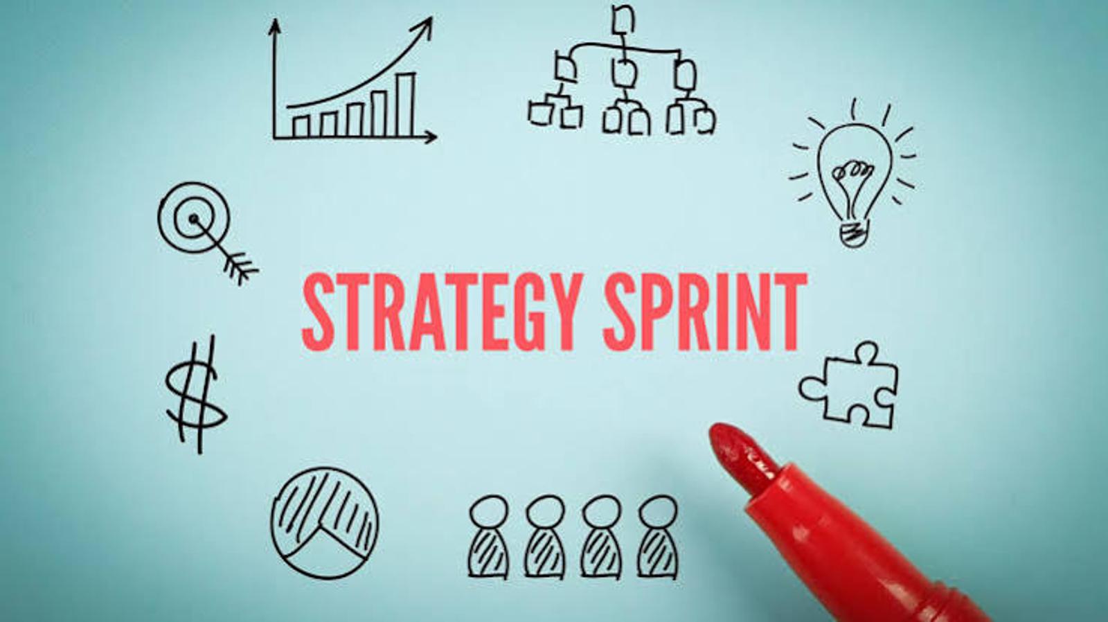 Facilitated strategy sprint