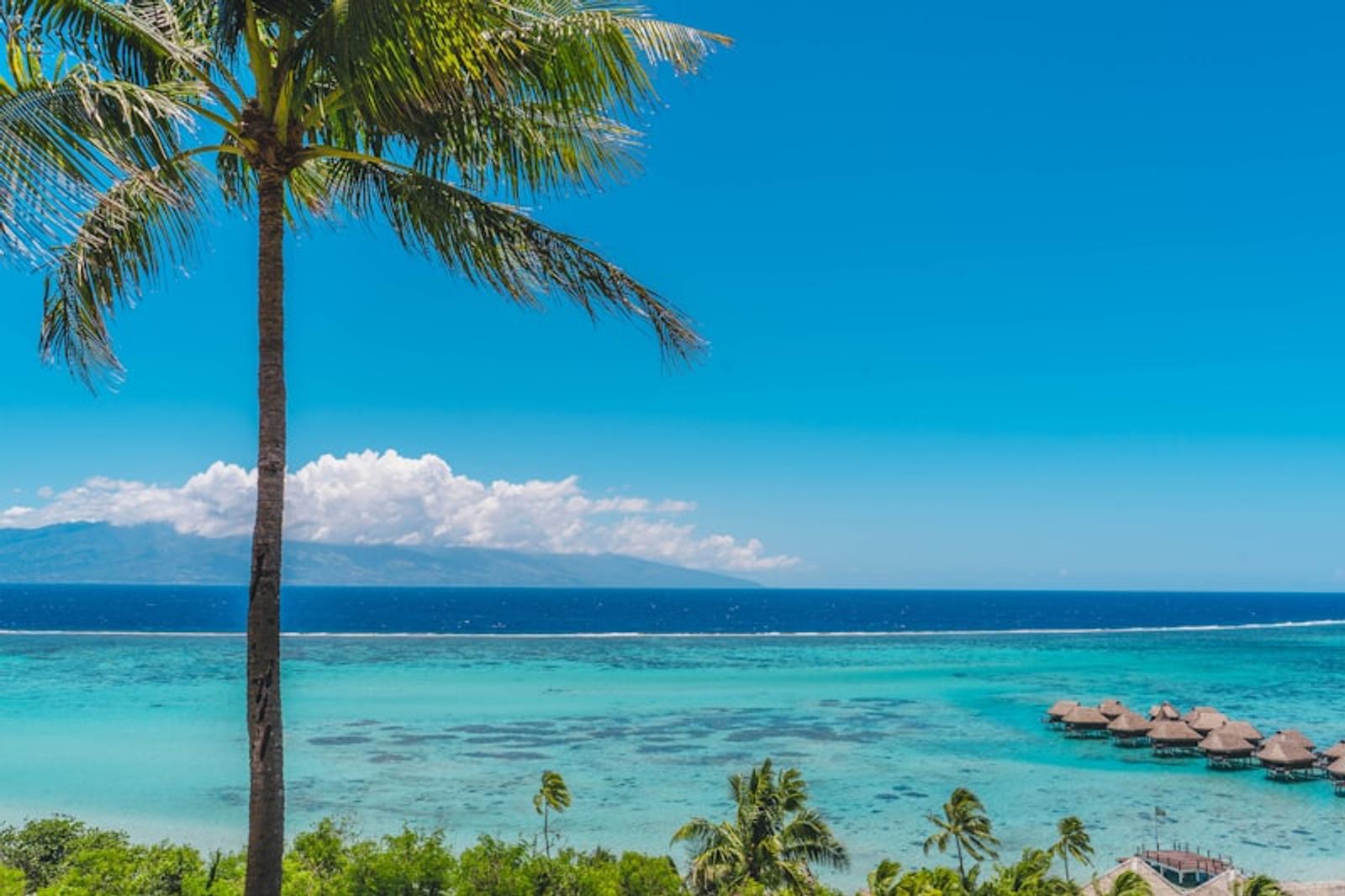 Turquoise lagoon water
