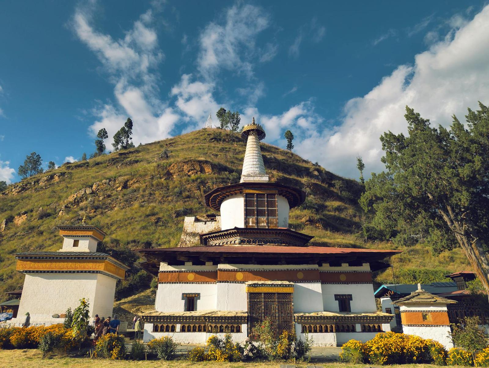 Departure on day 8, Bhutan