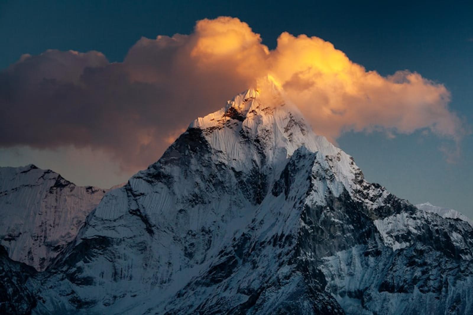 Machapuchare Fishtail mountain Pokhara Nepal