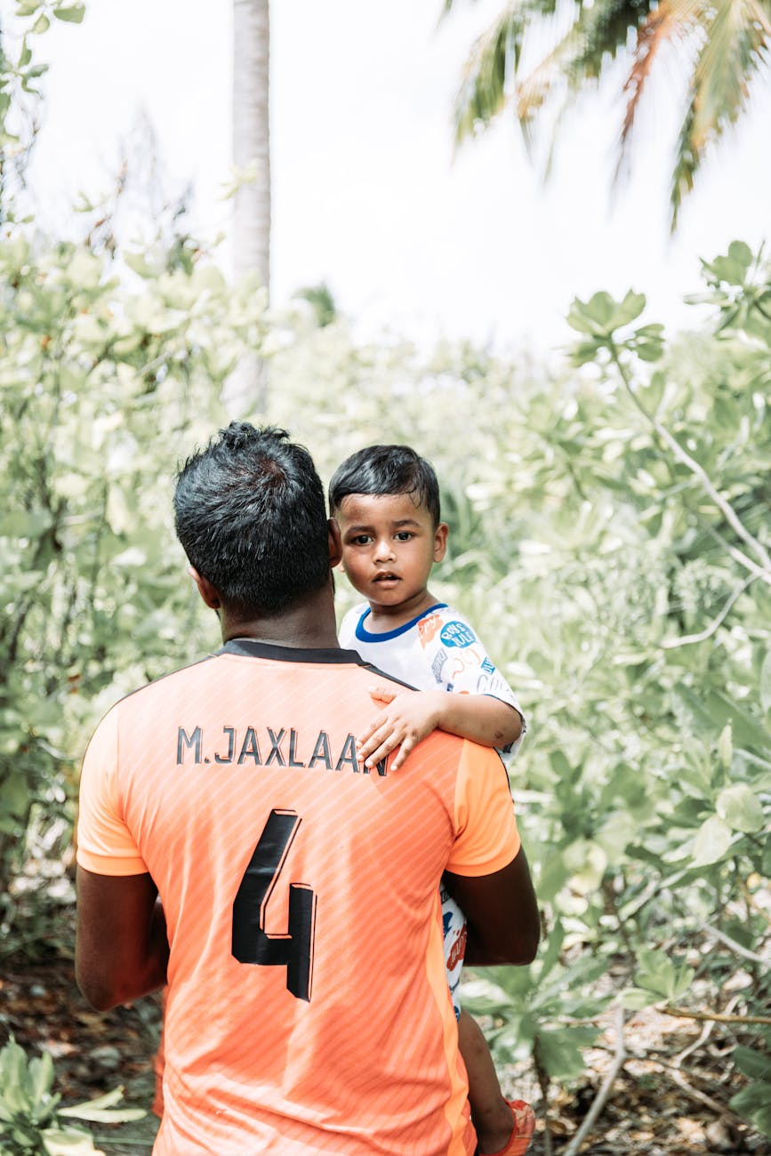A portrait moment in Maldives
