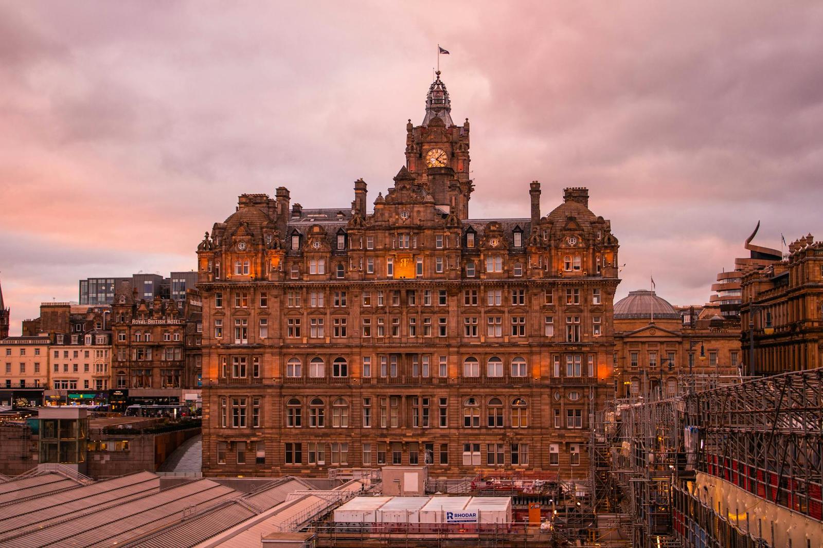 A hotel in Edinburgh, UK
