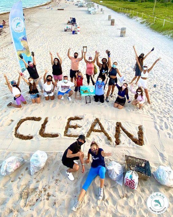 CSR shoreline clean-up