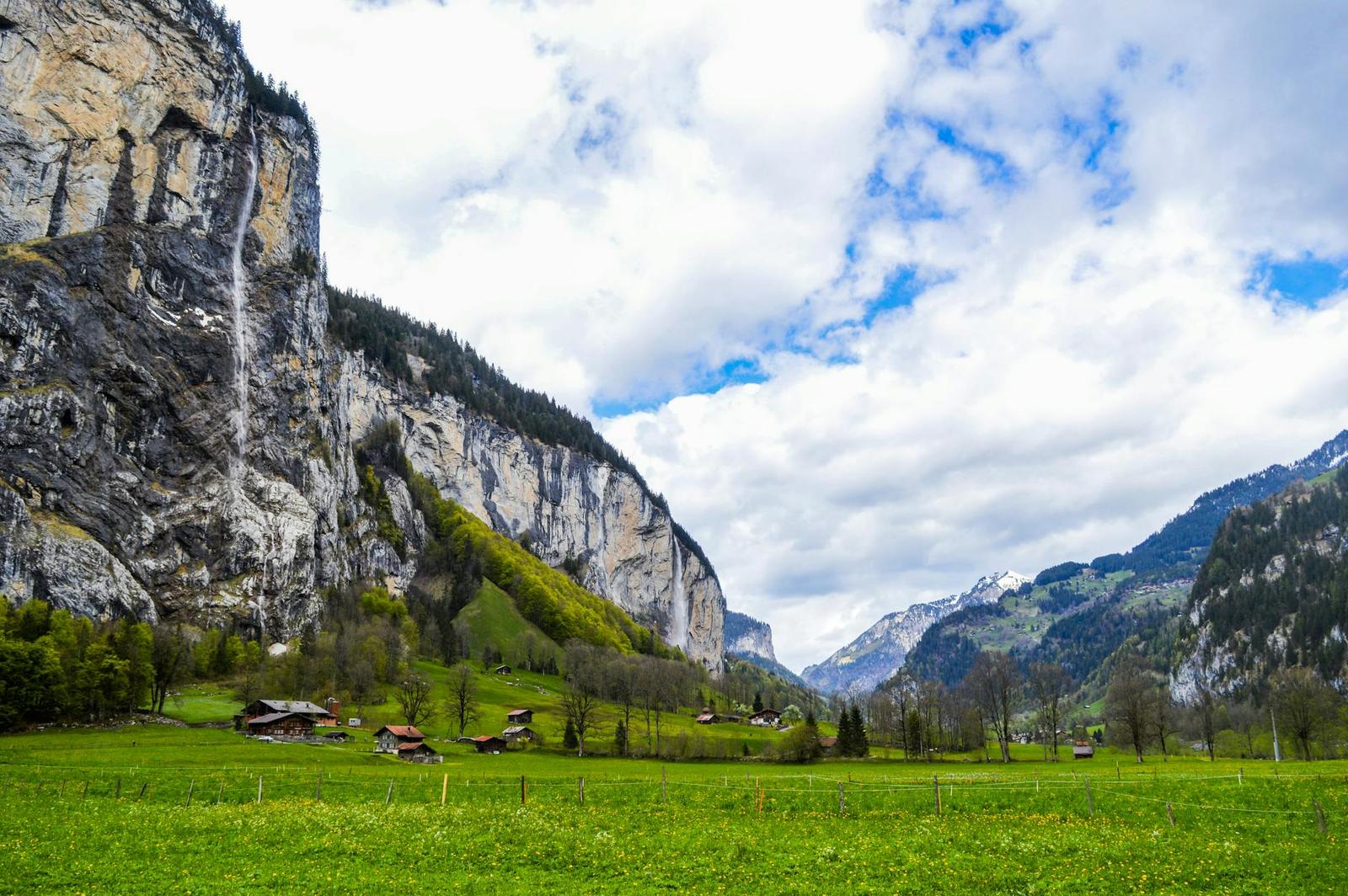 Lauterbrunnen And Trummelbach Falls On Swiss Pass on day 4, Switzerland + Italy