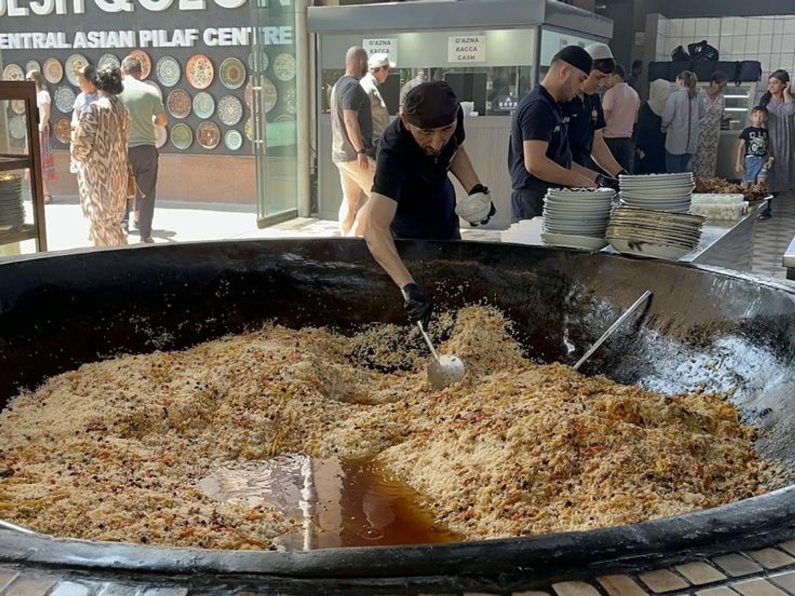 Plov-cooking contest